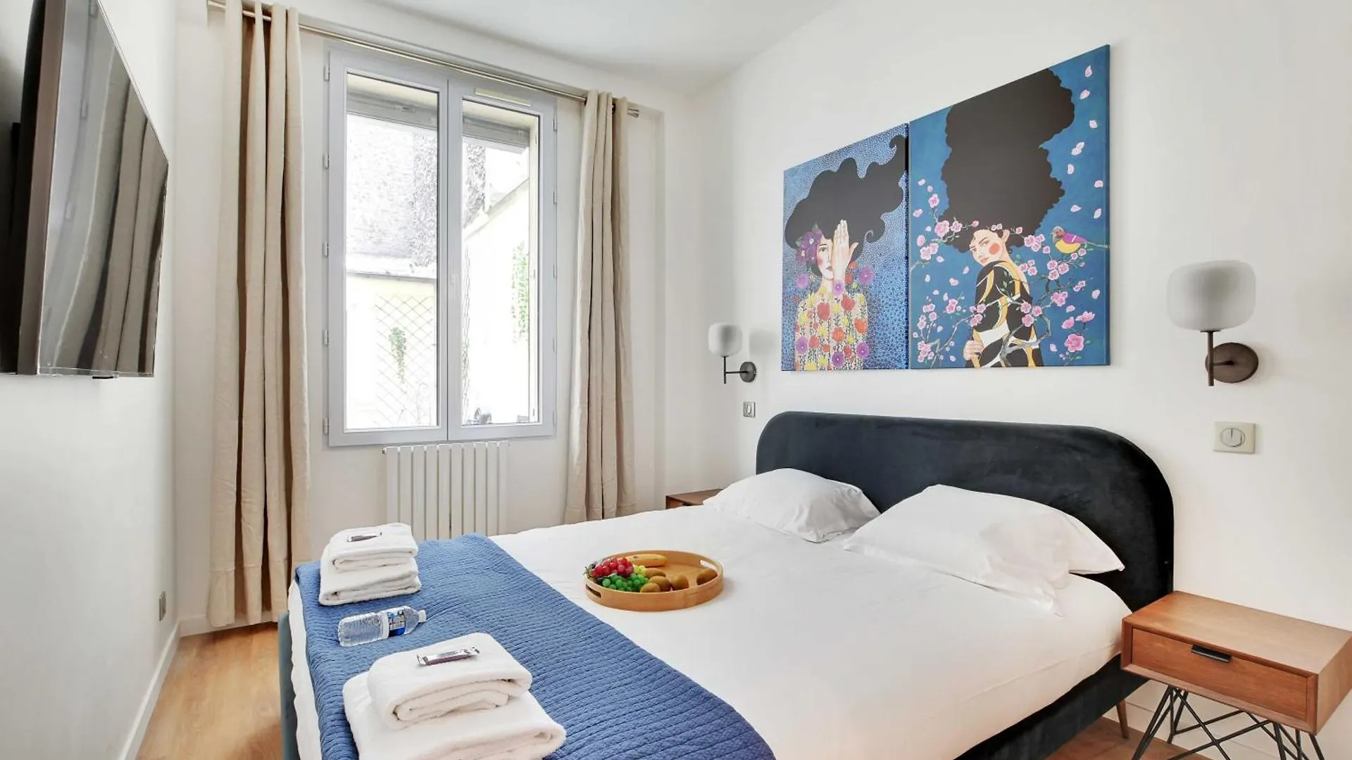Apartment Spacious - 2br- 6p - Grandes-carrieres Paris