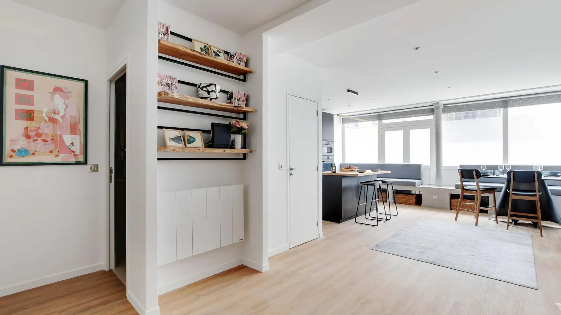 Spacious - 2br- 6p - Grandes-carrieres Lejlighed